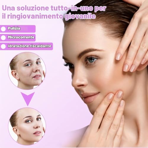 LAKPYN Massaggiatore Viso Antirughe EMS